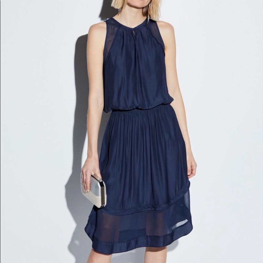 Quinn dress by Ramy Brook. New. Navy. XS